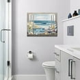 thumbnail image 6 of Busyhead Ocean Coastal 16"x12" Framed Painting Canvas Art Prints, 6 of 6