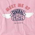 thumbnail image 3 of Friends Meet Me At Central Perk Kids T Shirt for Youth Boys and Girls, Pink, Small, 3 of 4