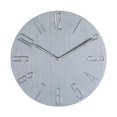 thumbnail image 2 of Reloj de Decoración de oficina Zulema Arte decorativo del reloj de pared Gris, 2 of 8