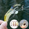 thumbnail image 5 of EUDIDV Realistic Animal Fishing Lures​; Shrimp Fishing Lures (10 PCS), Glowing Shrimp Shaped Pseudoshrimp Fishing Lures Baits Hooks Tackle Fishing Baits Tackle Tool Outdoor;Durable Fishing Lures​, 5 of 7