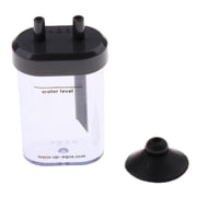 Dualoai Clear Plastic CO2 Diffuser Bubble Counter with Suker for Aquarium Planted Tanks