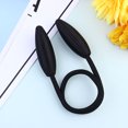 thumbnail image 6 of Masteelf 2pcs Useful Curtain Tiebacks Punch Free Curtain Rope Creative Window Curtain Strap for Home Living Room Bedroom (Black), 6 of 11