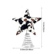 thumbnail image 3 of Ireezec Cow Print Star Tree Topper Christmas Decoration for Party Festive Ornament Metal Rustic Farmhou Decor, 3 of 9