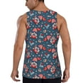 thumbnail image 3 of Fotbe Gnome Love USA Pattern Men's Quick Dry Workout Tank Top Gym Muscle Tee Fitness Bodybuilding Sleeveless T Shirt Breathable Workout Shirt-3X-Large, 3 of 9