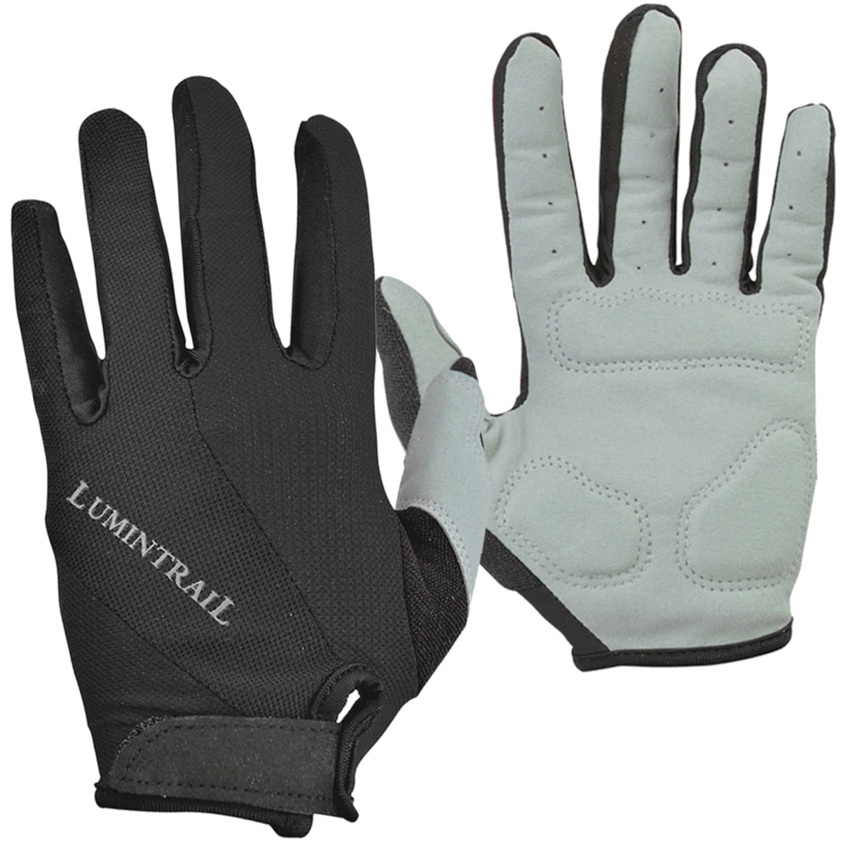 Lumintrail ShockAbsorbing Riding Full Finger Cycling Gloves Breathable