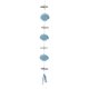 thumbnail image 1 of Colgante De Madera Estilo Oceánico Colgante Creativo Estilo Mediterráneo Para Decoración Del Hogar Con Forma De Pez Y Vieira, 1 of 4