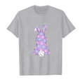 thumbnail image 4 of Kids Easter Shirt Girls Easter Printed Soft Short Sleeve T Shirts Easter's Day T Shirts for Boys and Girls,Grey,7-8 Years, 4 of 4