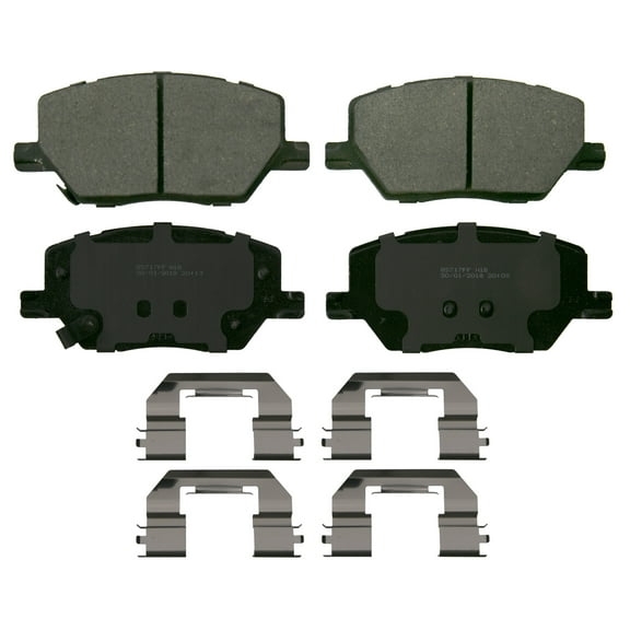Wagner QuickStop ZD1811 Ceramic Disc Brake Pad Set Fits select: 2018-2021 JEEP COMPASS, 2015-2018 JEEP RENEGADE