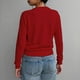 thumbnail image 4 of Cárdigan informal de mujer, de gran tamaño, color liso, para otoño/invierno, de manga larga, suéter, blusa, cárdigan, camisa de poliéster para mujer, 4 of 4