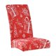 thumbnail image 2 of Puntoco Fundas para sillas navideñas Fundas para sillas con impresión digital de Papá Noel Decoración navideña Fundas elásticas para sillas, 2 of 6