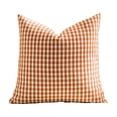 thumbnail image 2 of RYDCOT Outdoor Waterproof Pillow Covers, Check Decorative Cushion Cases, for Patio Pool Garden Sofa (18x18 in), 2 of 6