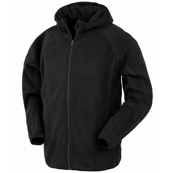 Result Genuine Recycled Mens Hooded Fleece Jacket