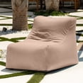 thumbnail image 2 of Jaxx Ponce Outdoor Bean Bag Chair - Weather Resistant Patio and Poolside Lounge Seating, Petal, 2 of 5