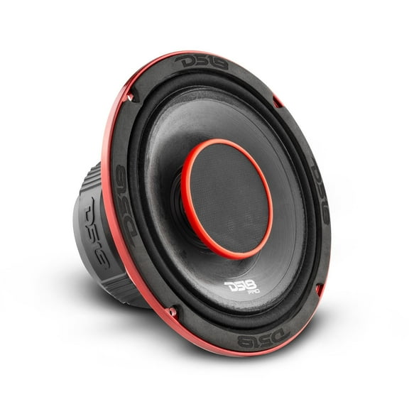 DS18 8" Mid Range Speaker Hybrid with Built In Driver 4 Ohm 500W Max PRO-HY8.4B