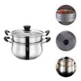 thumbnail image 3 of BRIGHTFUFU 1 Juego de olla de vapor y pila de acero inoxidable, olla de cocina, utensilios de cocina humeantes, 3 of 7