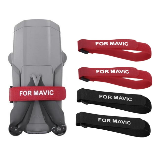 Protector estabilizador de hélice con soporte de hélice, Protector de hoja con cierre de gancho y bucle, Compatible con Dron DJI Mini 3 Pro, 4 Uds.
