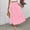 Dresses-404Pink, variant on Gamivast Maxi Skirts for Women High Waisted Smocked Elastic Waist Drawstring Tiered Ruffle Flowy Skirt Casual Loose Boho Long Pleated Skirt Beachwear