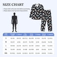 thumbnail image 4 of Lsque Game Pattern Long Sleeve Pajama Set for Men - Soft 2-Piece Sleepwear and Loungewear Set with Pockets, Comfy Nightwear-Small, 4 of 7