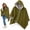 Green, variant on Heated Poncho, Portable Electric Heating Wrap Shawl for Warmth and Comfort