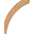 thumbnail image 3 of 5 1/2"W x 24"D x 32"H Thorton Smooth Knee Brace, Western Red Cedar, 3 of 4
