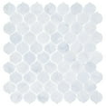 thumbnail image 6 of Dayberry Wheat Blue 1.5-in. Marble Arabesque Polished Natural Stone Mosaic Wall & Floor Tile, 6 of 7