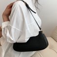 thumbnail image 4 of Bolsa De Hombro Bolso bandolera para mujer Bolso bandolera de PU con patrón de cocodrilo (Negro) Likrtyny Para Estrenar, 4 of 4