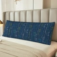 thumbnail image 2 of Kdxio Shark Print Body Pillow Cover with Zipper,Soft Body Pillow Pillowcase,Long Pillow Case Cover,20x54 Inch, 2 of 7