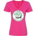 thumbnail image 3 of Inktastic I Wear Green for Myself- Cerebral Palsy awareness Women's V-Neck T-Shirt, 3 of 5