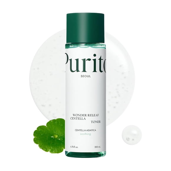 Tónico facial PURITO Centella 200 ml Hidratación calmante K-Beauty