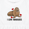 thumbnail image 4 of Inktastic Walrus Cute Arctic Animals Girls Baby Dress, 4 of 5