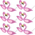 thumbnail image 1 of 6 Lentes de Sol de Fiesta con Diseño de Flamenco Weewooday para Adultos, 1 of 6