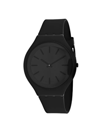  Swatch C-BLACK Unisex Watch (Model: SB03B100) : Clothing, Shoes  & Jewelry