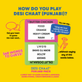 thumbnail image 2 of Desi Chaat Punjabi Taboo Game Pack l Lodi Game l 360 Words l 90 Cards l Punjabi Taboo l Desi Game l Punjab, 2 of 5