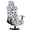 White-Butterfly Leopard Print, variant on SCRAWLGOD Golden Retriever Paw Print Gaming Chair Cover for Cats Anti Scratch 4 Piece Furniture Protector Stretchable Non Slip Office Chair Slipcover with Armrest Covers