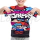 thumbnail image 3 of Camiseta Funkin de viernes por la noche para niños, camiseta divertida de manga corta con dibujos animados del juego FNF, camiseta 3D de verano para niños, ropa kawaii para niños, camiseta de anime, 3 of 5