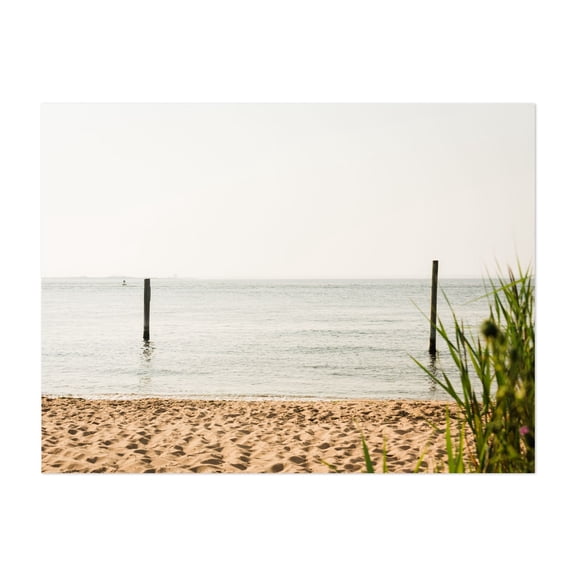 Beach in Kismet, Fire Island 03 - Fire Island New York Photography Unframed Wall Art Print 5 x 7 inches
