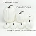 thumbnail image 7 of D-GROEE 7Pcs/Bag Artificial Lifelike Pumpkin Fall Harvest Small Polystyrene Pumpkins for Home Garden, Fall Harvest Decor, Thanksgiving or Halloween Decoration, 7 of 7