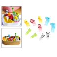 thumbnail image 4 of 10Pieces Animal Picks Lunch Bento Box Picks Cute Cartoon Toothpick Fork Picks for Cake Dessert Pastry Party Supply ,, 4 of 8