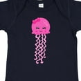 thumbnail image 4 of Inktastic Cute Jellyfish, Little Jellyfish, Pink Jellyfish Girls Baby Bodysuit, 4 of 5