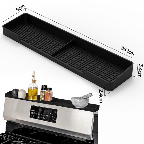 Litake Stove Top Shelf Kitchen Spice Rack Modern Simple Multicolor Food