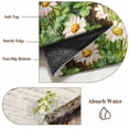 thumbnail image 6 of Area Rugs 2.7'x5', Spring Floral Carpet for Living Room Bedroom Dining Room, Birds Cabin Daisy Watercolor Botanical Throw Kitchen Rugs Non Slip Washable Rectangle Indoor Outdoor Rugs, 6 of 8