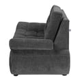 thumbnail image 3 of Sofá Love Seat Bali Rogga 2 Plazas Gris Carbón, 3 of 8