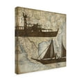 thumbnail image 2 of Trademark Fine Art 'Travel Silhouette III' Canvas Art by Megan Meagher, 2 of 4