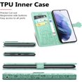thumbnail image 3 of for Samsung Galaxy S22 Plus (Not S22) Cartoon Cute Wallet Case,Cat Dog Style Flip Phone Cover with ID Card Holder PU Leather Cases for Samsung Galaxy S22 Plus MG Green, 3 of 7