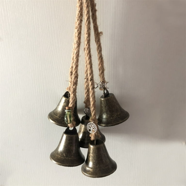 Witches Bells, Door Protection Charm, Magic Witchy Things Decorations, Boho  Wind Chimes Hanging Ornaments, Door Bells Protection Charm For Porch, Gard