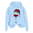 thumbnail image 1 of WEAIXIMIUNG Robe Chandail en Molleton Surdimensionnée Grande Taille 2025 Automne et Hiver Imprimé Sweat à Capuche pour Femmes, 1 of 2