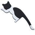 thumbnail image 2 of ZOUSSIQI 5Pcs Cartoon Cat Fridge Magnets Refrigerator Stickers Decorative Hook(Black+White Cat) JU316-53066, 2 of 10