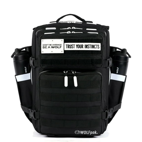 Wolfpak 35L Backpack Alpha Black White Accents