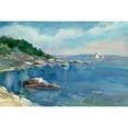 thumbnail image 3 of Calcasola, Stephen 14x11 Black Modern Framed Museum Art Print Titled - Coastal Maine, 3 of 5