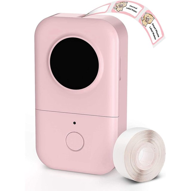 Máquina para fabricar etiquetas, impresora portátil de etiquetas Bluetooth con fabricante de etiquetas en cinta portátil, varias plantillas disponibles para teléfonos inteligentes, fácil de